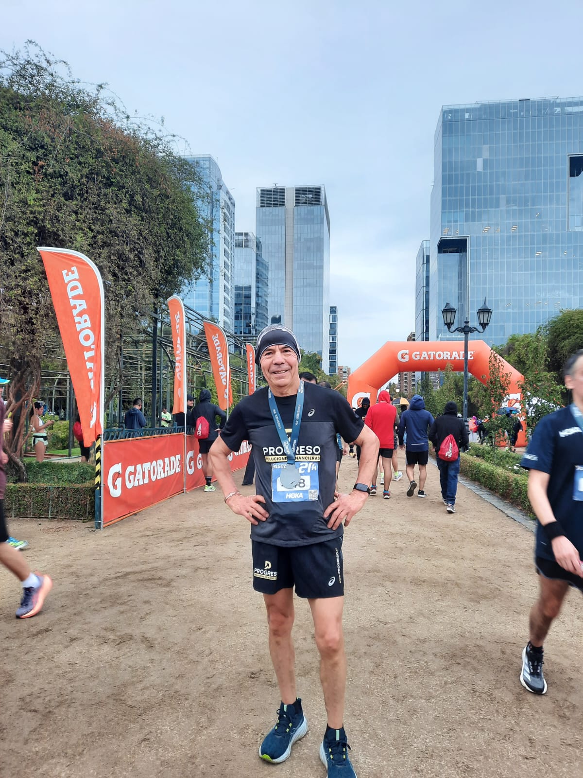 Manuel Ferrada representa a Progreso en el Evento Hoka 21K
